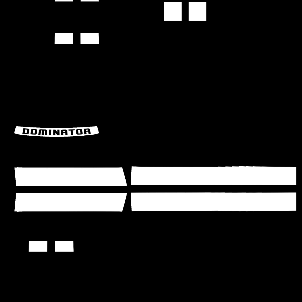 Vapid Dominator GTT livery 2 template