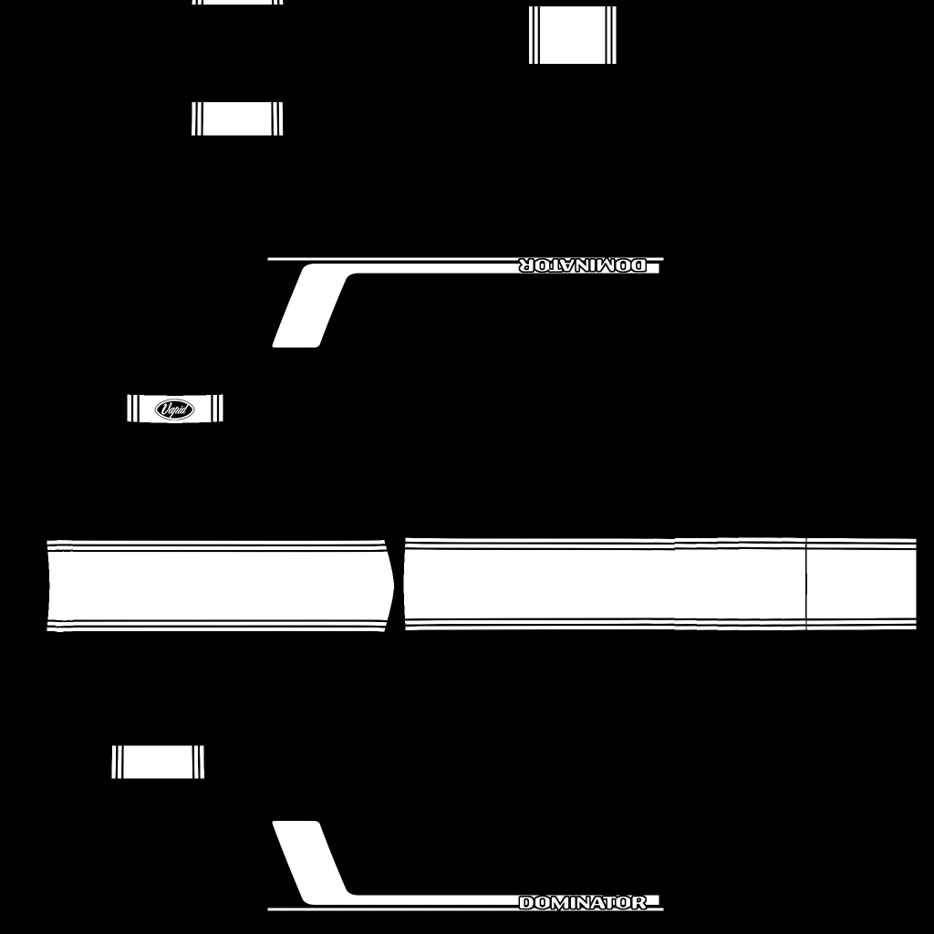 Vapid Dominator GTT livery 5 template