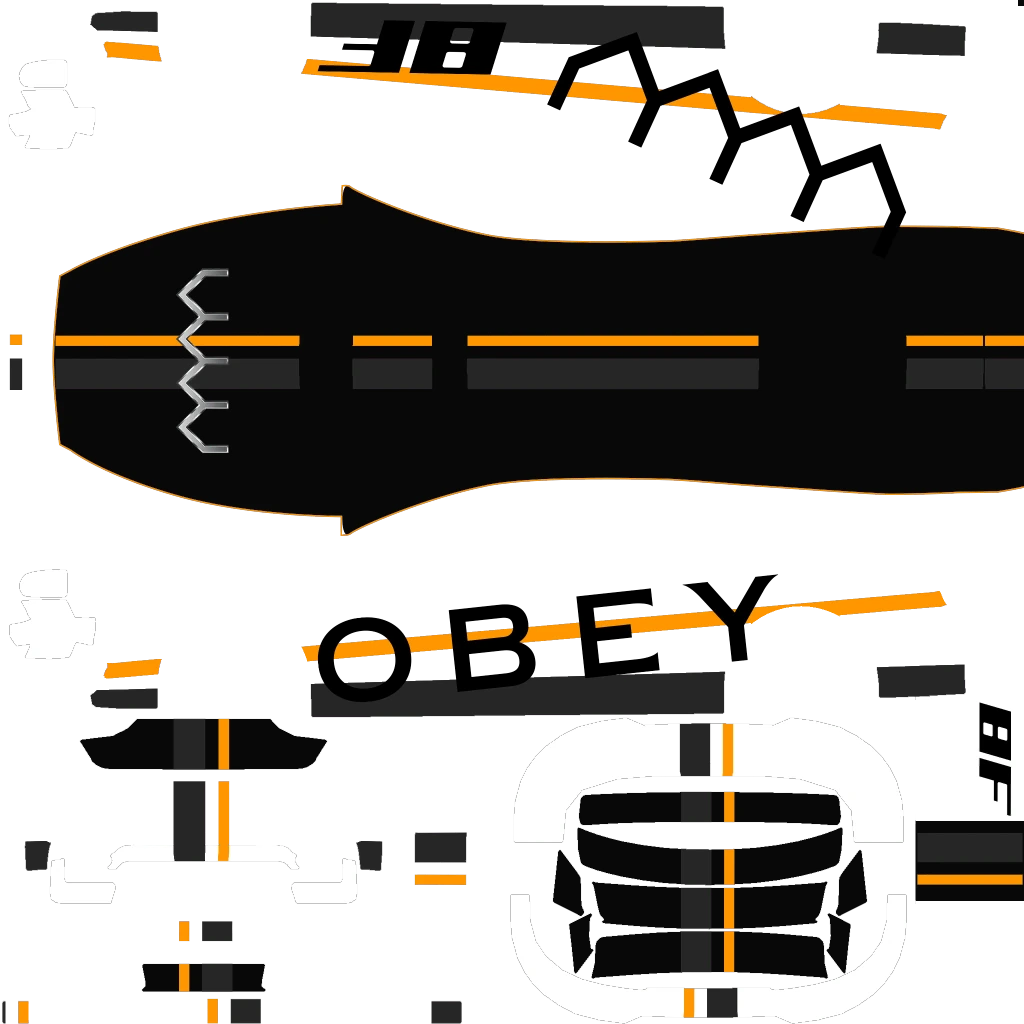 Obey 8F Drafter livery 3 template
