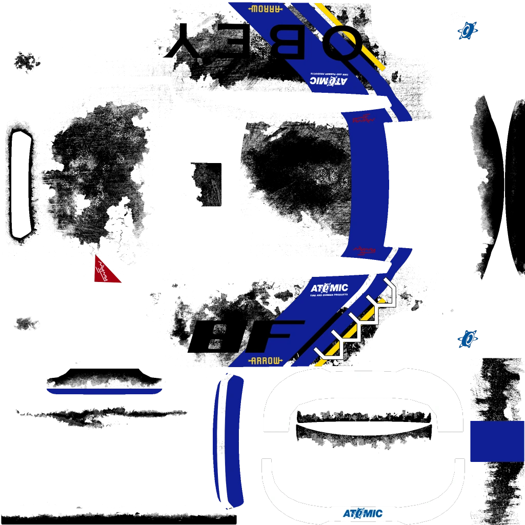 Obey 8F Drafter livery 4 template