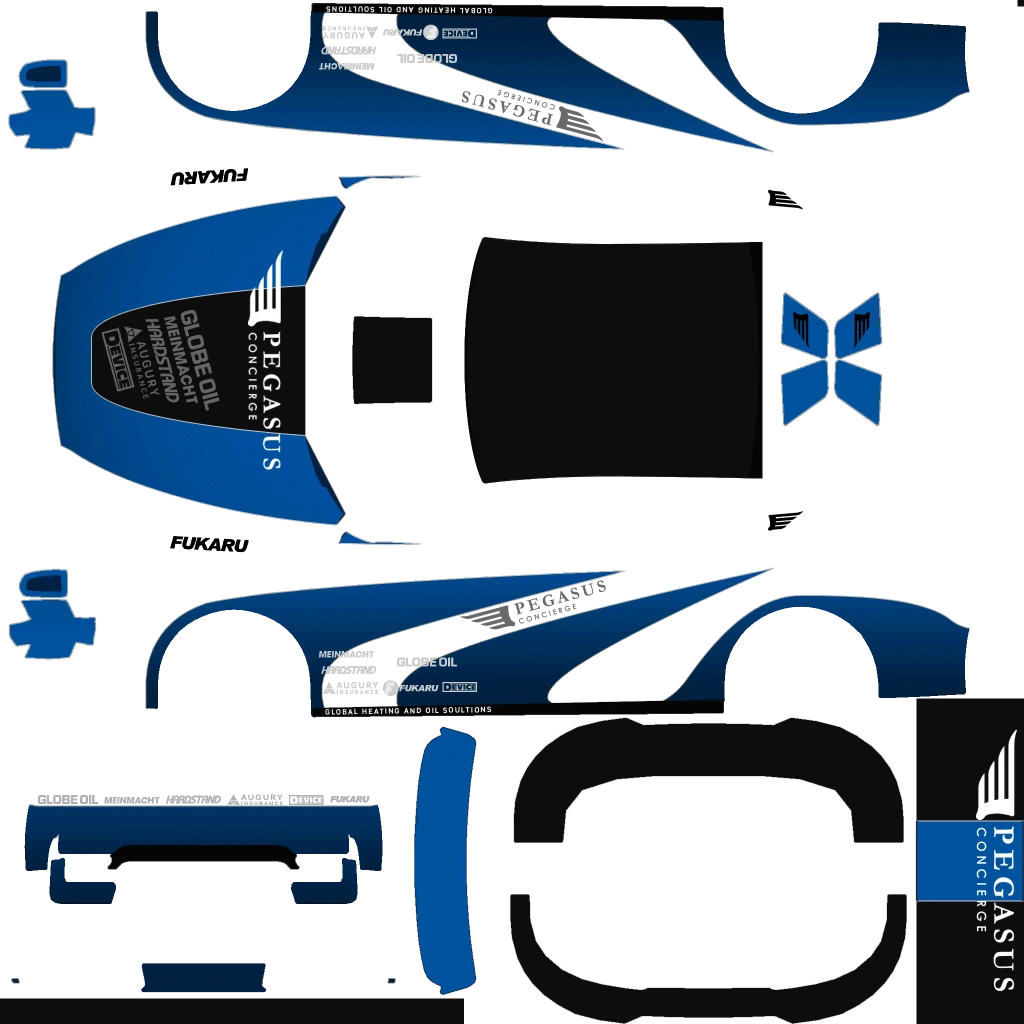 Obey 8F Drafter livery 6 template