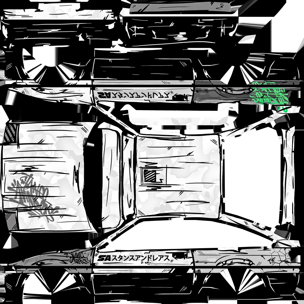 Karin Futo GTX livery 3 template