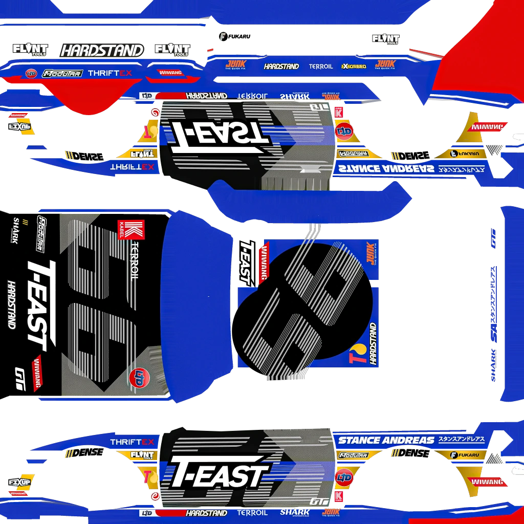 Karin Futo GTX livery 5 template