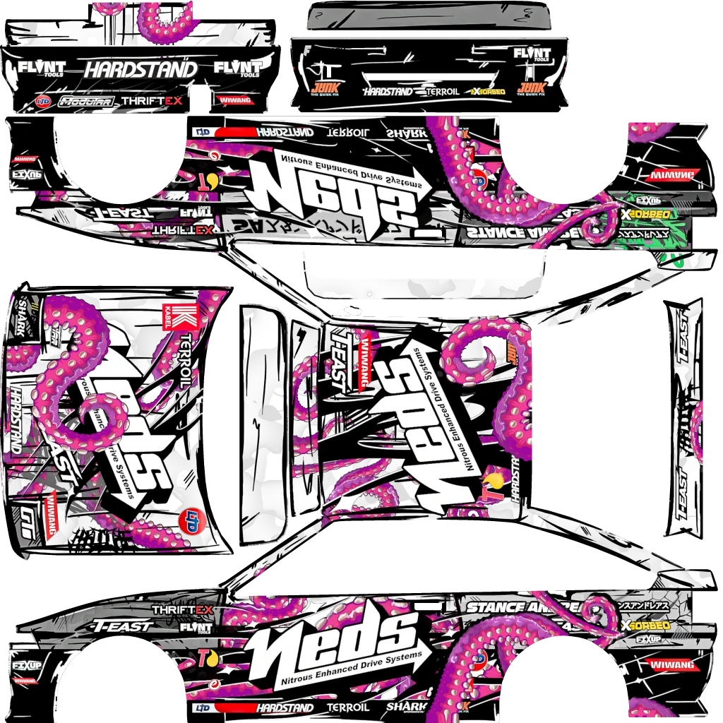 Karin Futo GTX livery 7 template