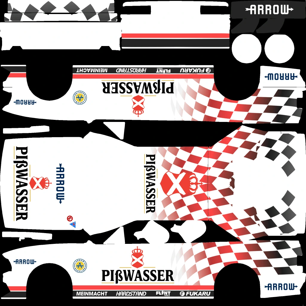 Ubermacht Sentinel Classic Widebody livery 16 template