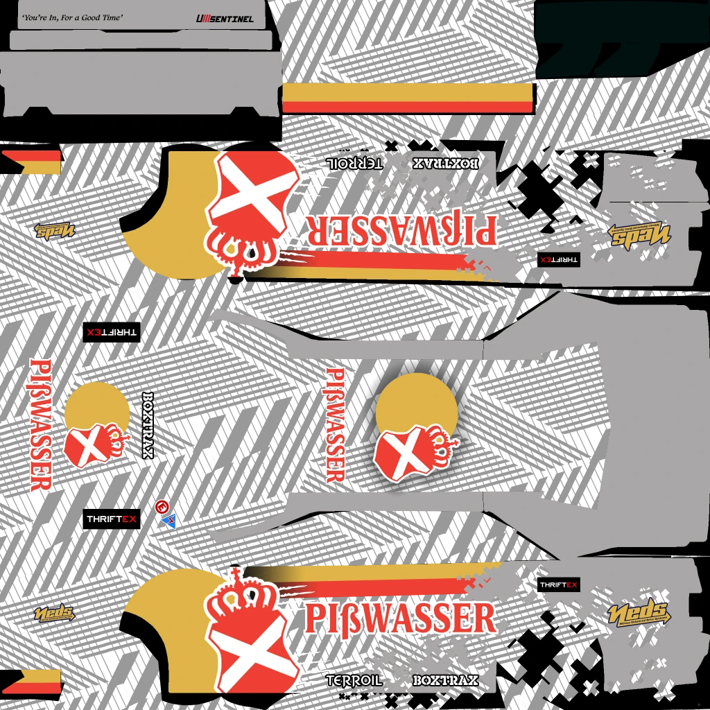Ubermacht Sentinel Classic Widebody livery 17 template