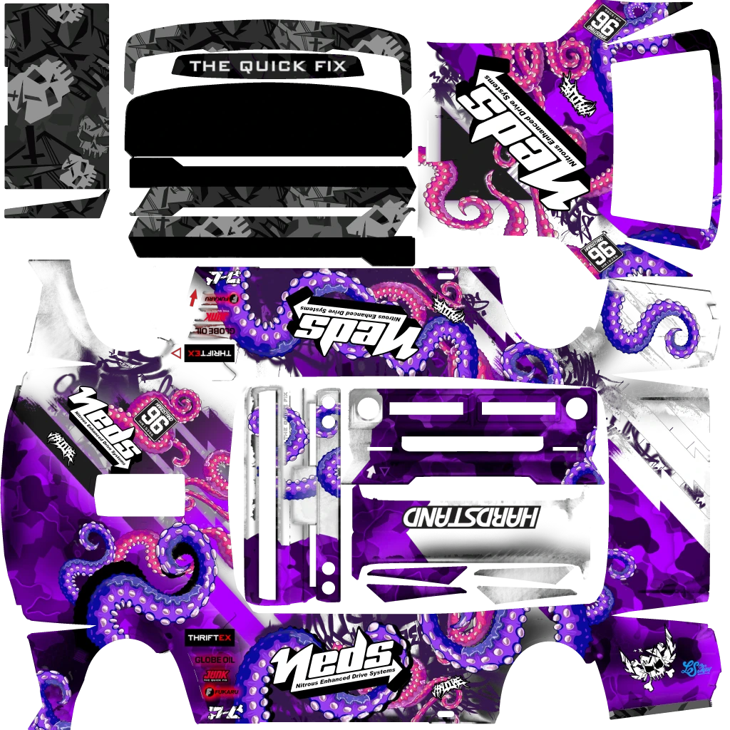 Declasse Drift Tampa livery 12 template