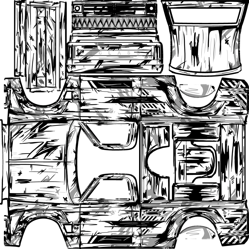 Declasse Drift Yosemite livery 11 template