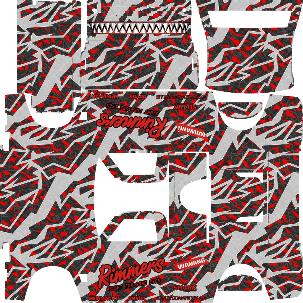 Declasse Drift Yosemite livery 15 template