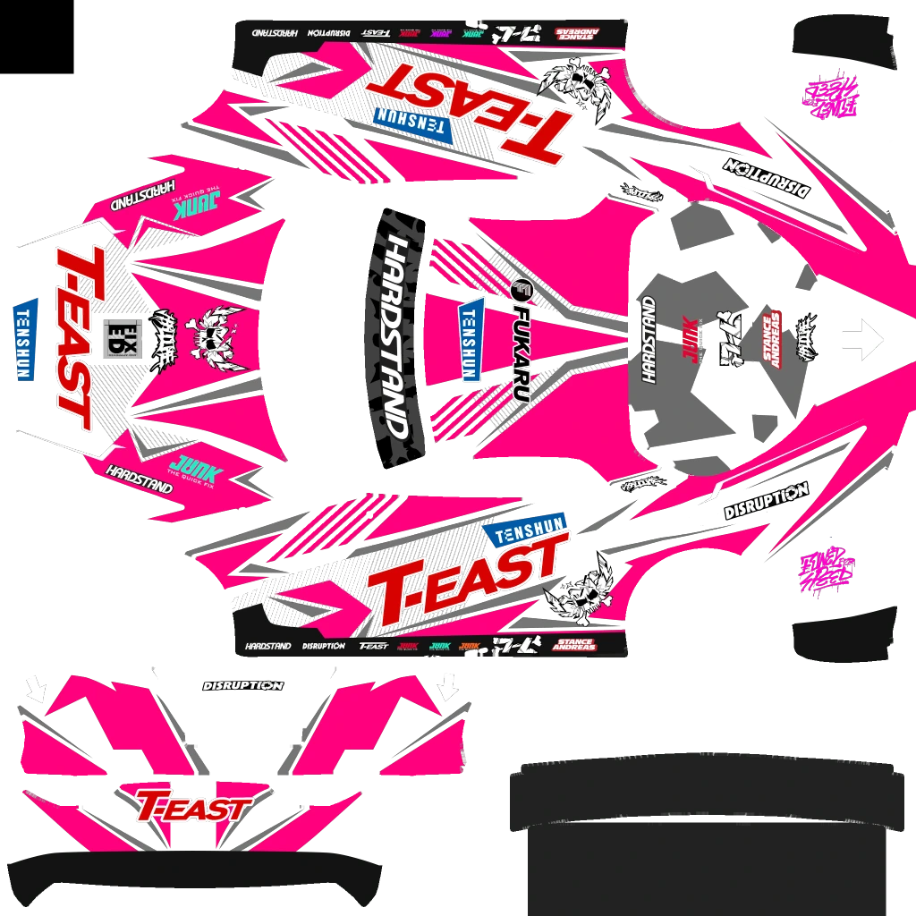 Annis ZR350 livery 19 template