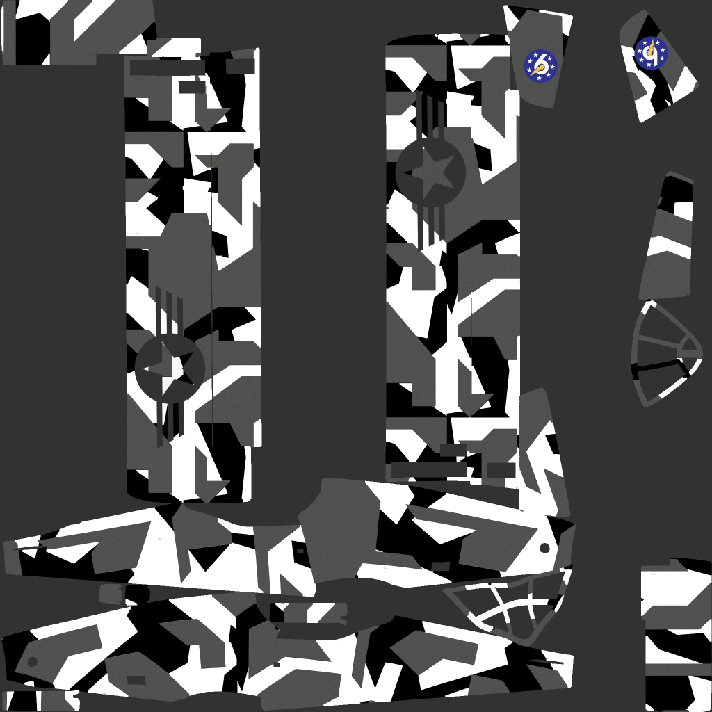 Western Duster 300-H livery 14 template