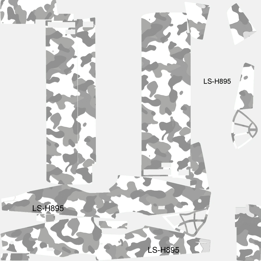 Western Duster 300-H livery 8 template