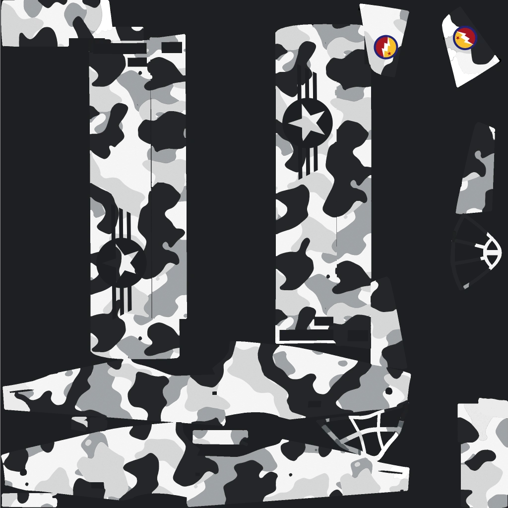 Western Duster 300-H livery 9 template