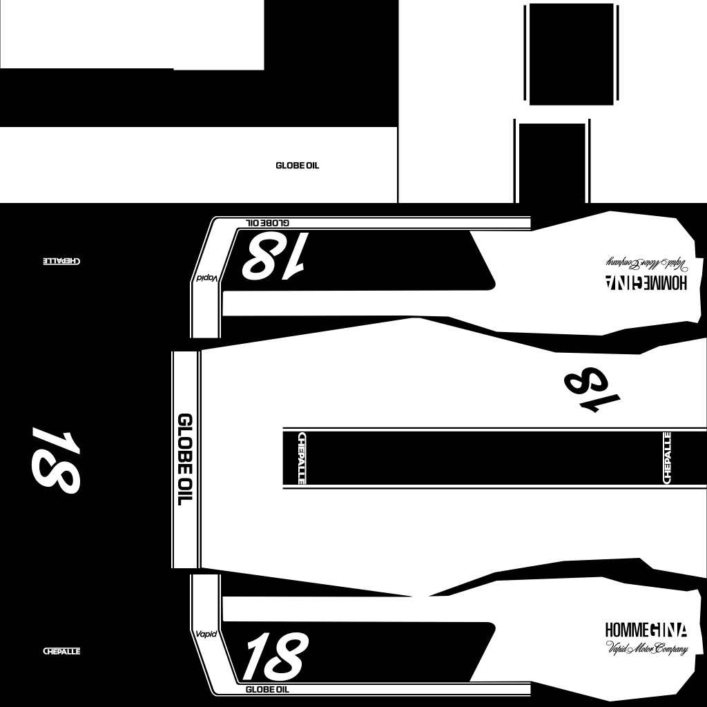 Vapid Ellie livery 10 template
