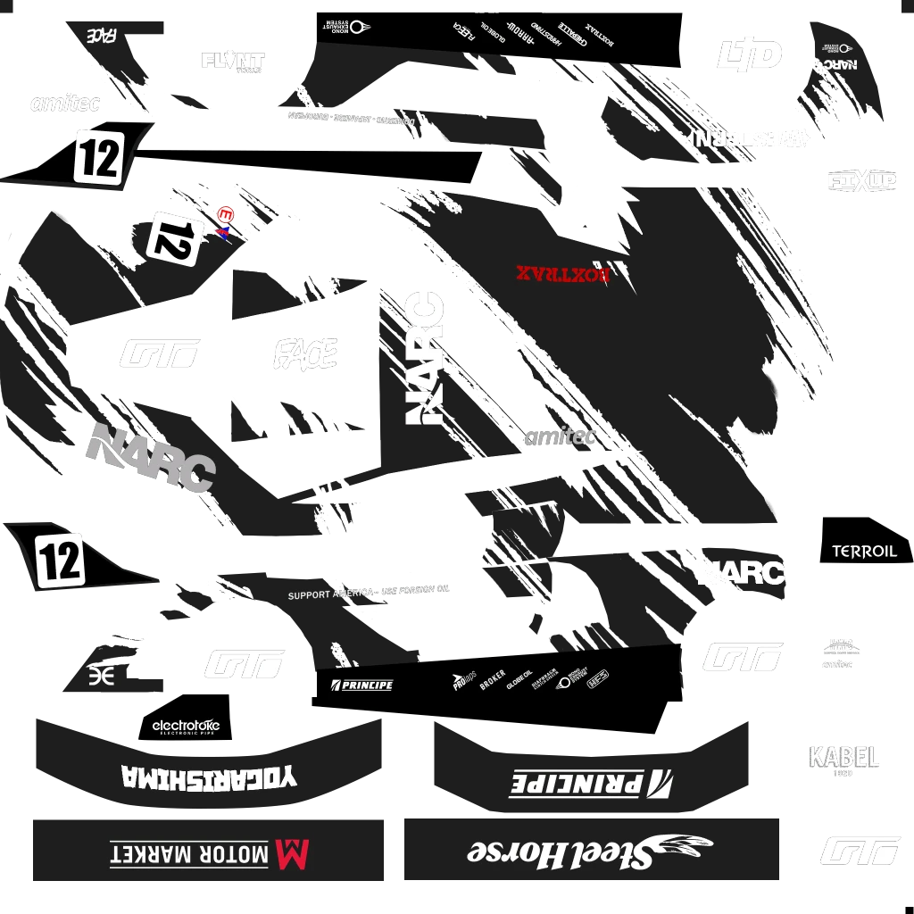 Progen Emerus livery 8 template