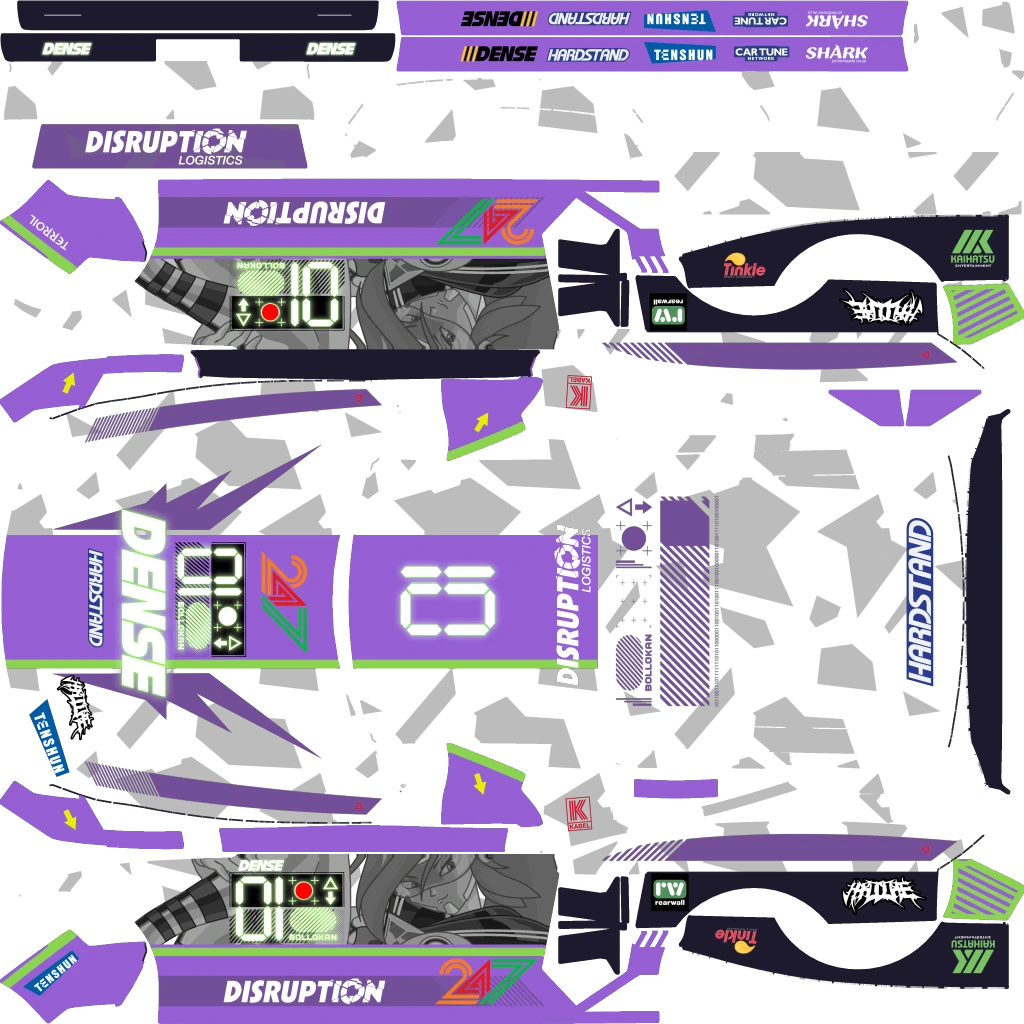 Bollokan Envisage livery 10 template