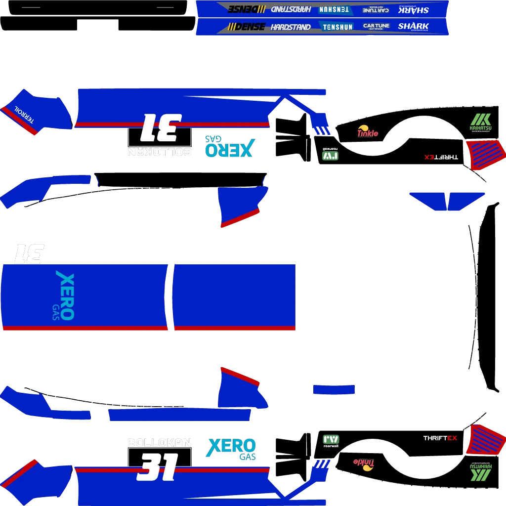 Bollokan Envisage livery 6 template