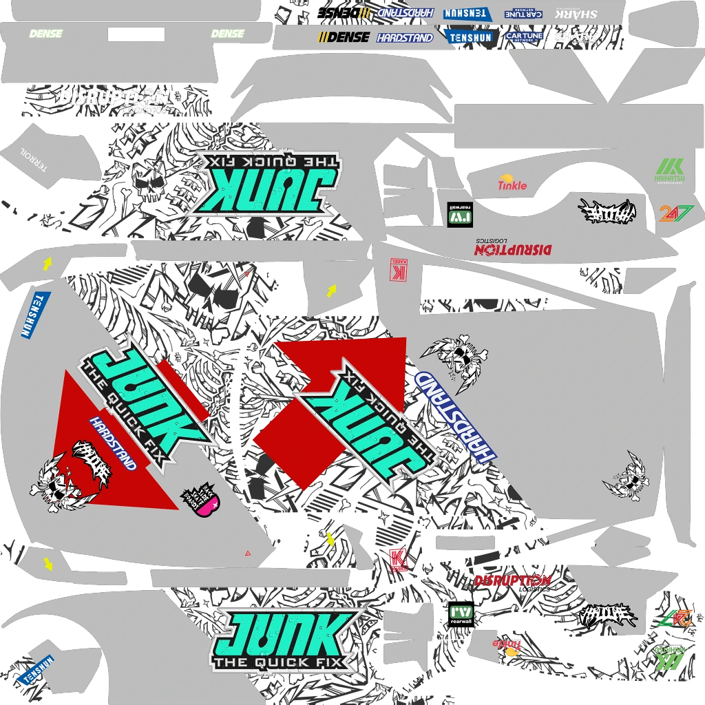 Bollokan Envisage livery 8 template