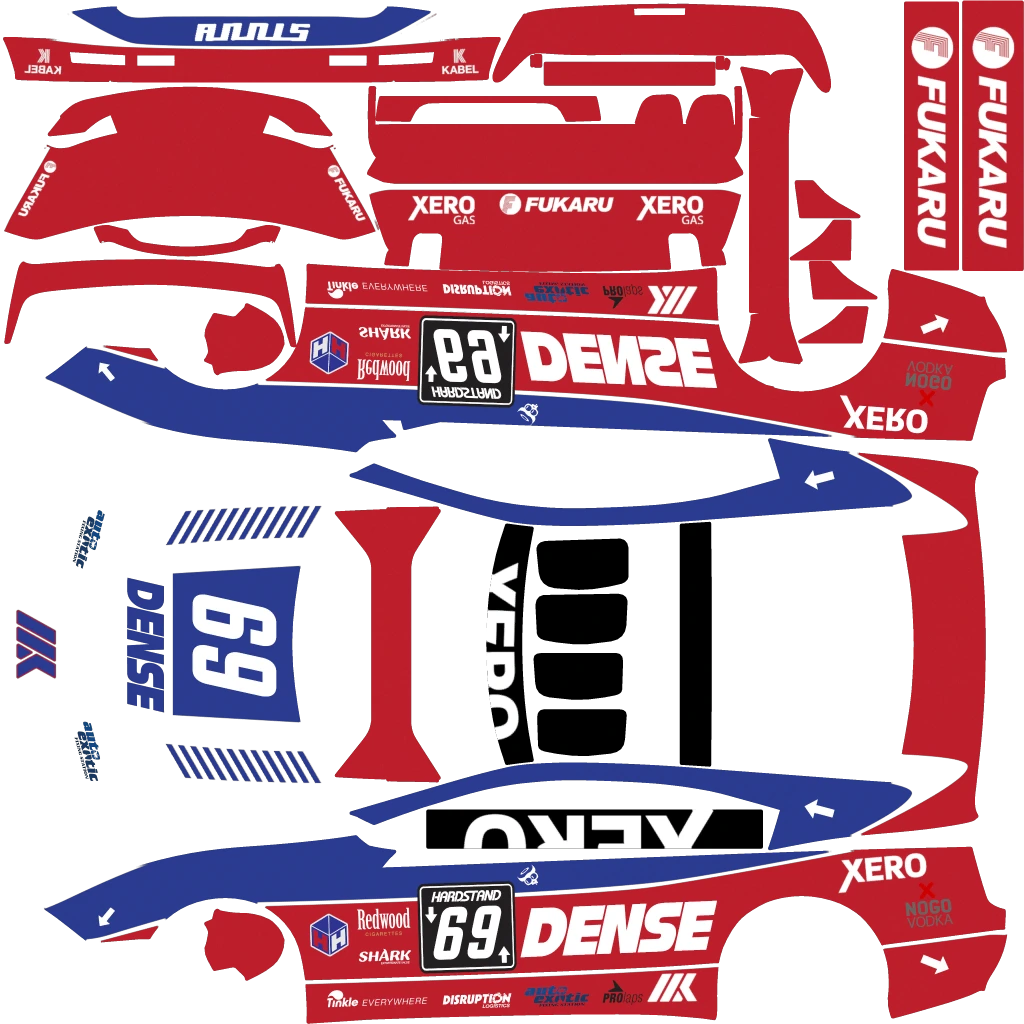 Annis Euros X32 livery 13 template