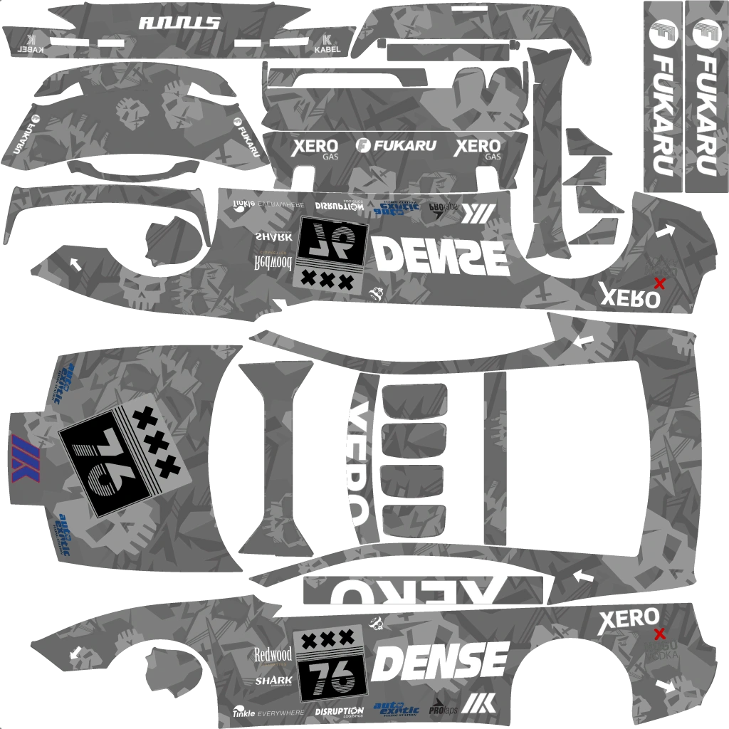 Annis Euros X32 livery 14 template