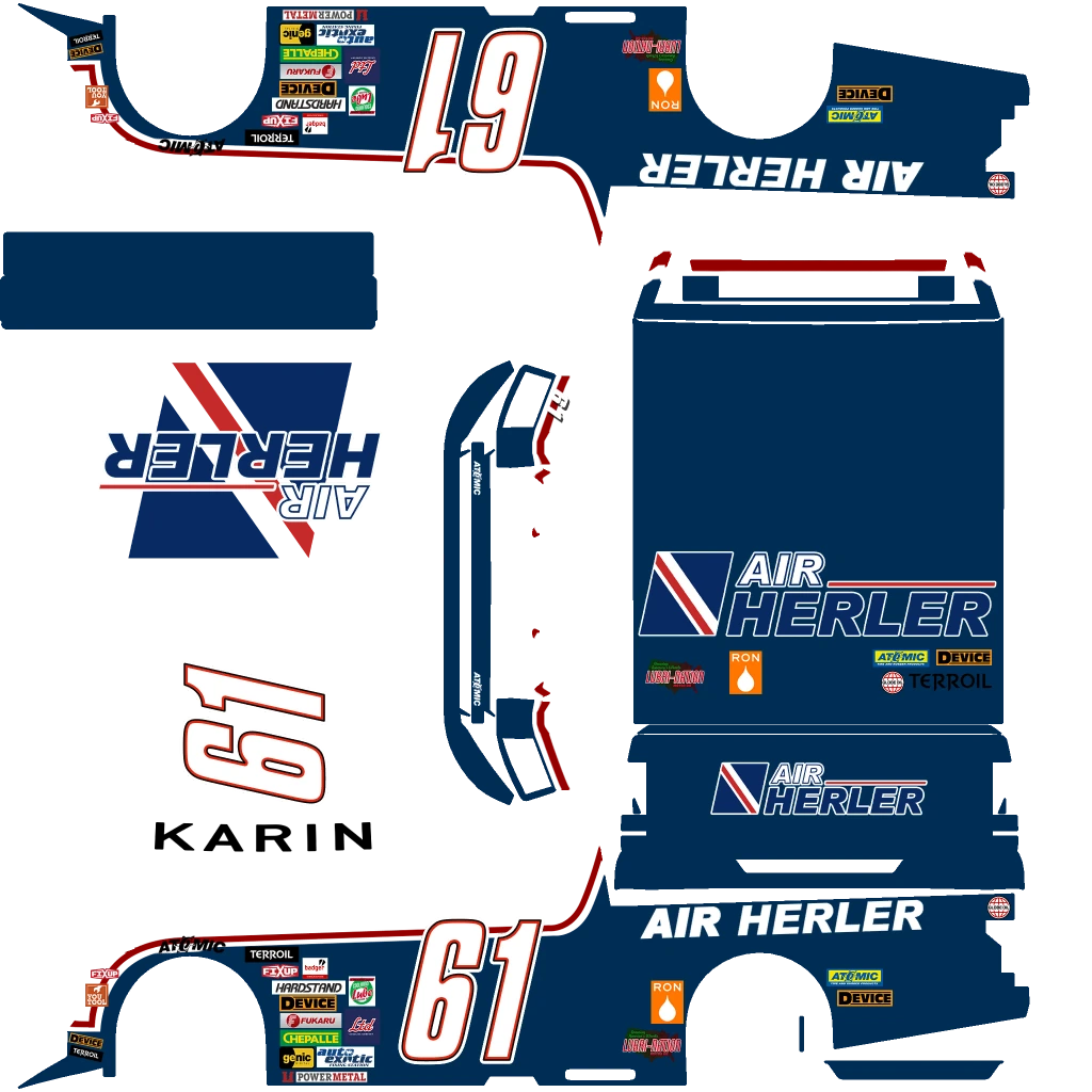 Karin Hotring Everon livery 11 template