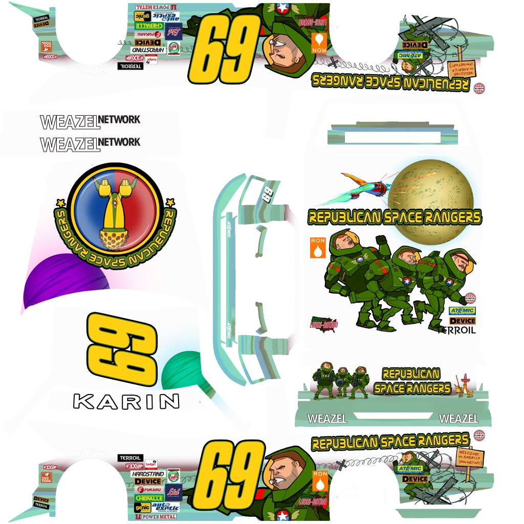 Karin Hotring Everon livery 13 template
