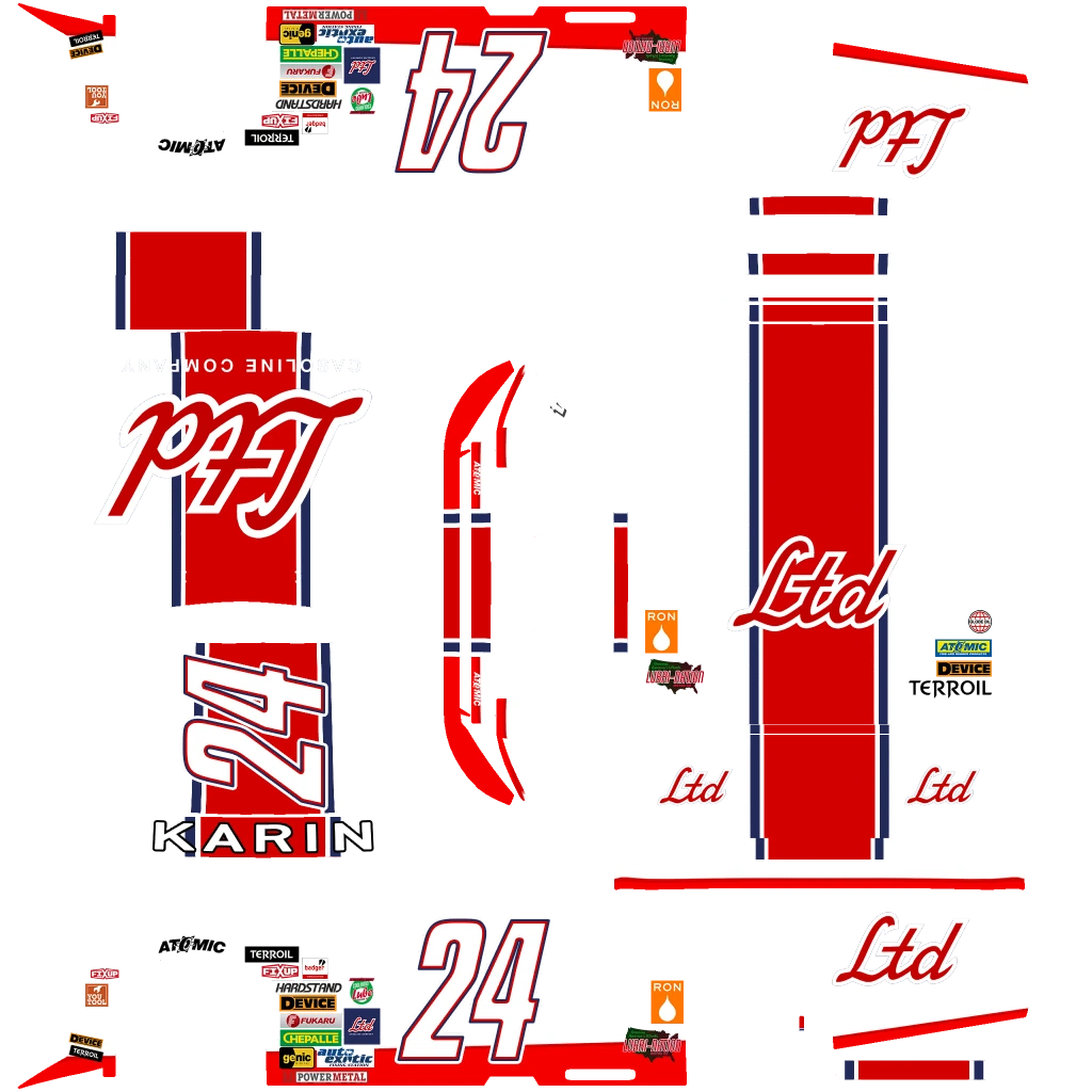 Karin Hotring Everon livery 18 template