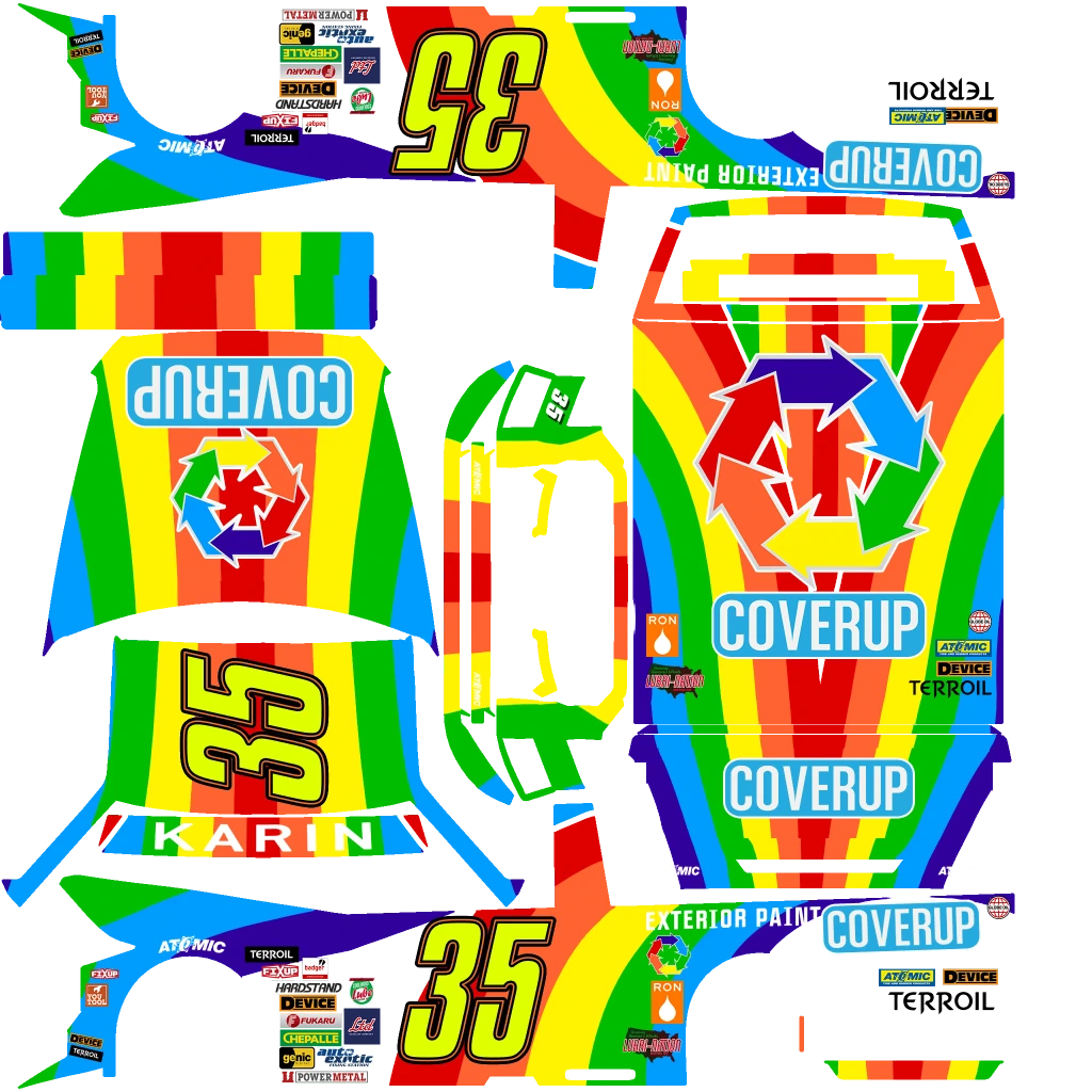 Karin Hotring Everon livery 20 template