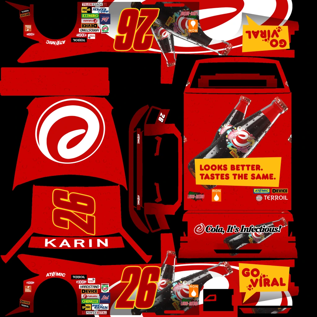 Karin Hotring Everon livery 23 template