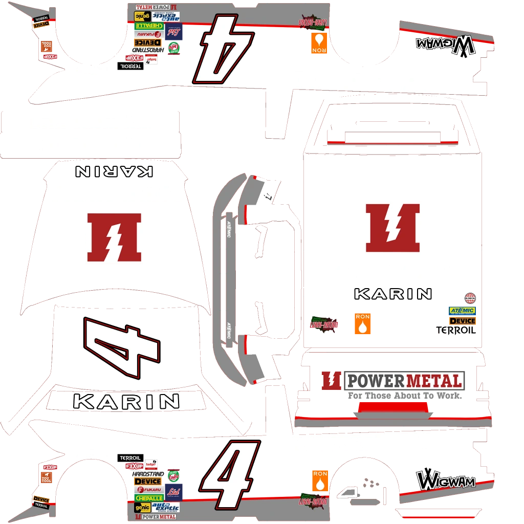Karin Hotring Everon livery 29 template