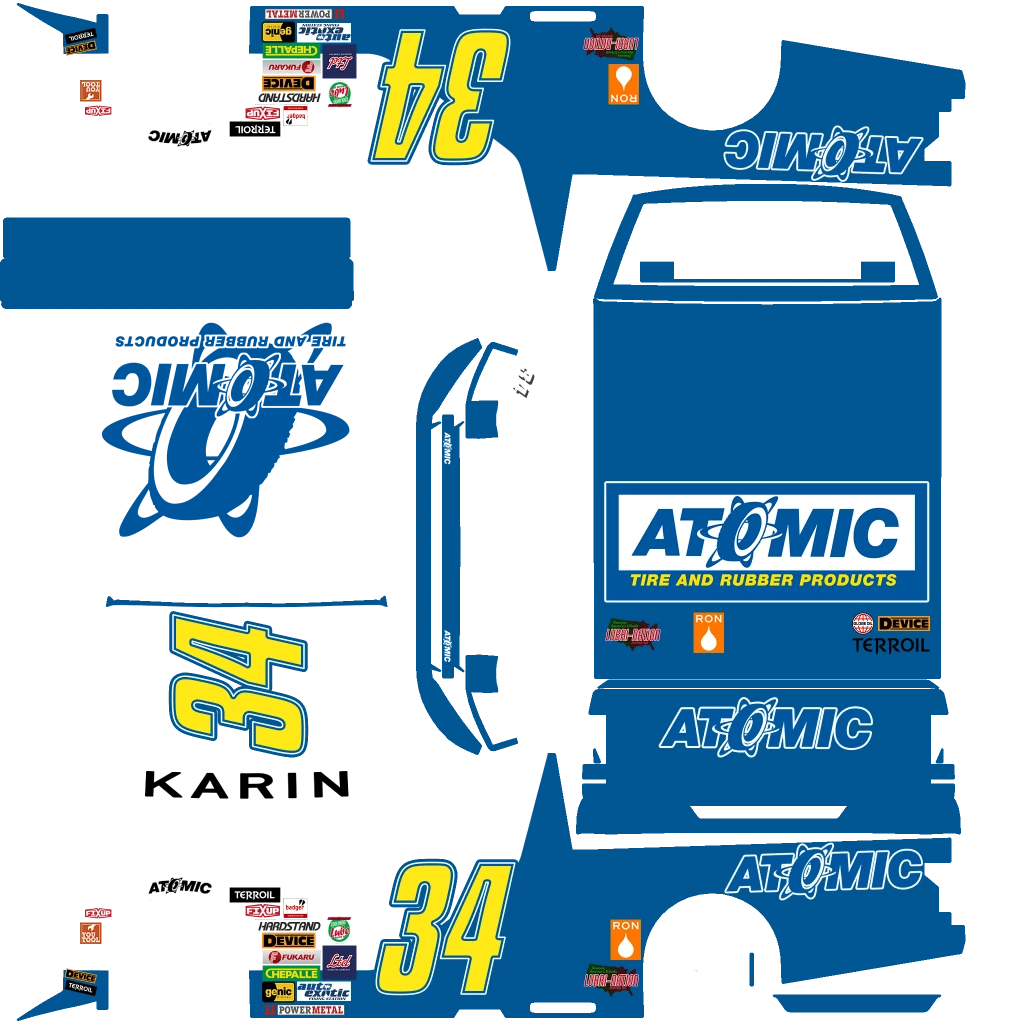 Karin Hotring Everon livery 4 template