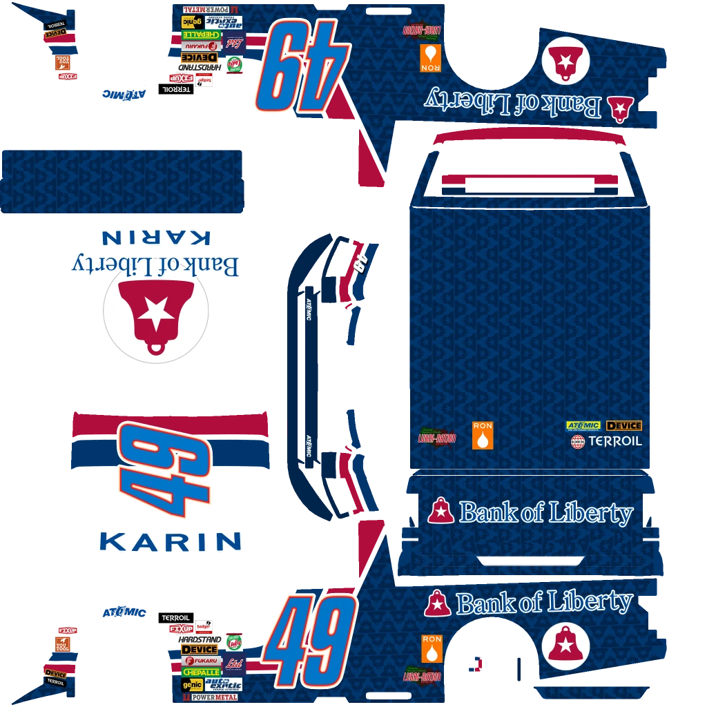 Karin Hotring Everon livery 6 template