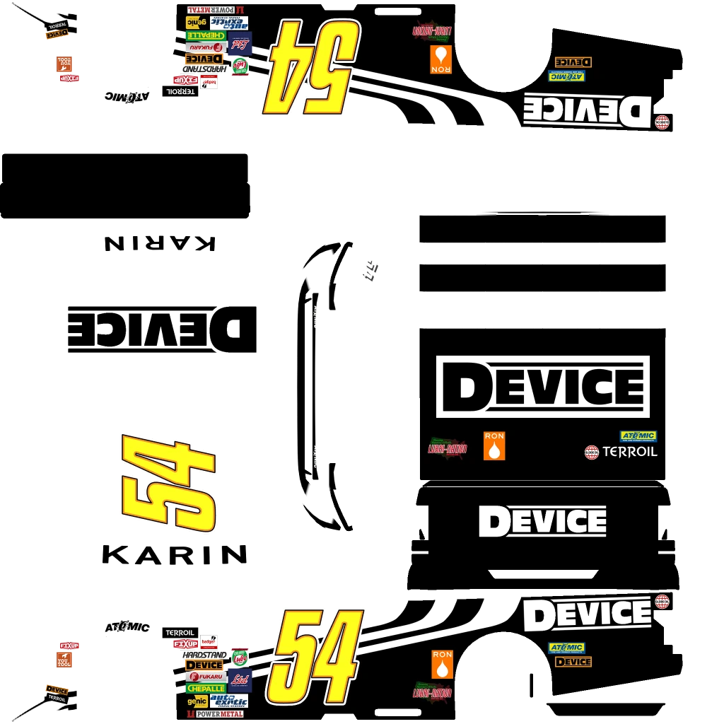 Karin Hotring Everon livery 9 template