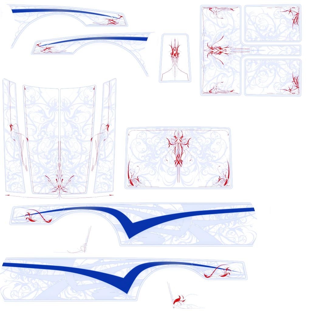 Willard Faction Custom 1 livery 9 template