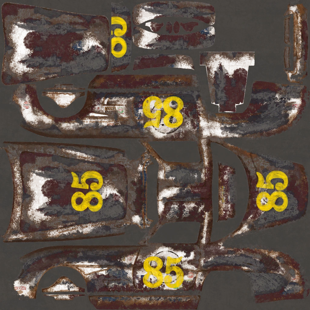 Benefactor Feltzer Classic livery 15 template