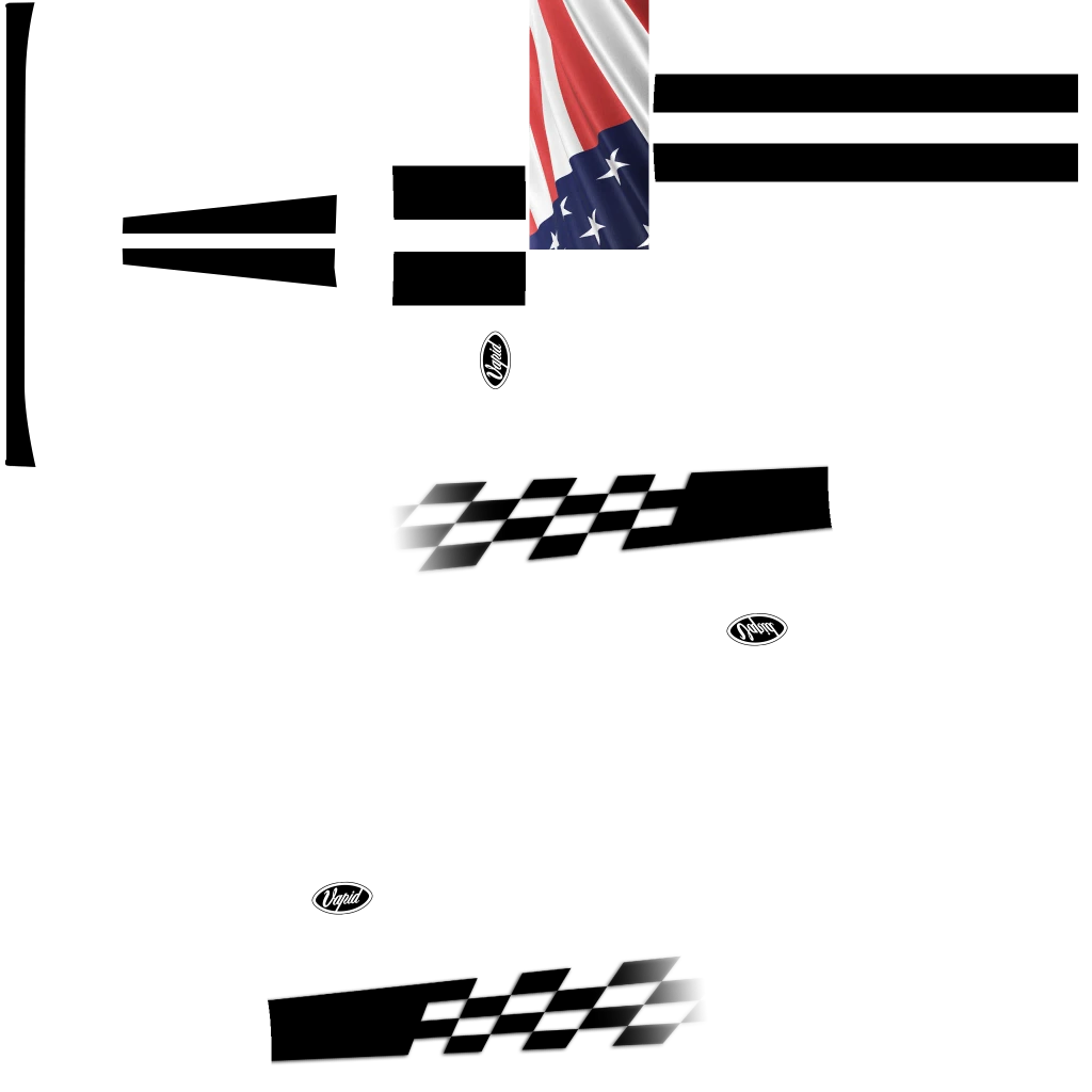 Vapid Flash GT livery 3 template