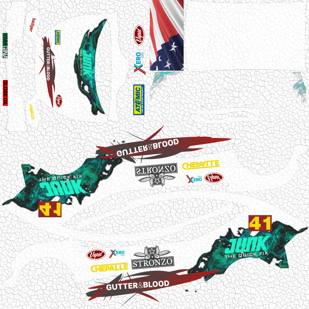 Vapid Flash GT livery 8 template