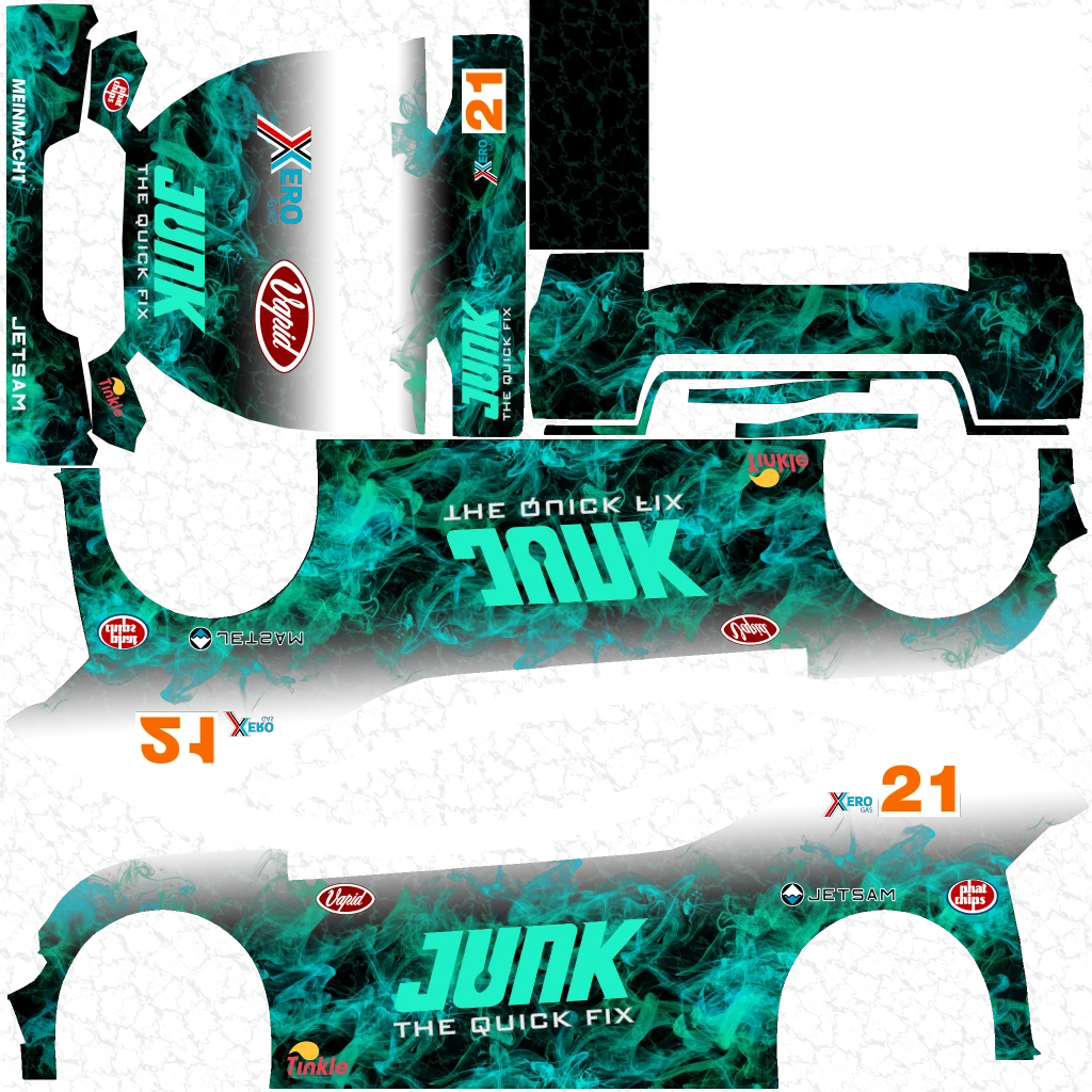 Vapid Flash GT livery 9 template