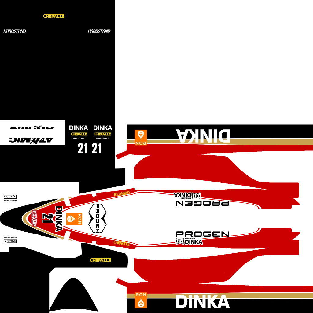 Progen PR4 livery 5 template