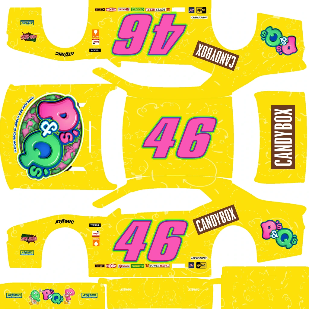 Bravado Hotring Hellfire livery 10 template