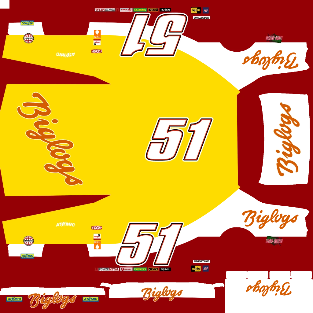 Bravado Hotring Hellfire livery 15 template