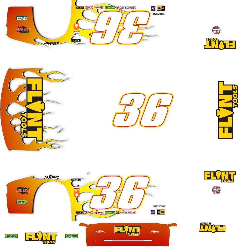 Bravado Hotring Hellfire livery 16 template