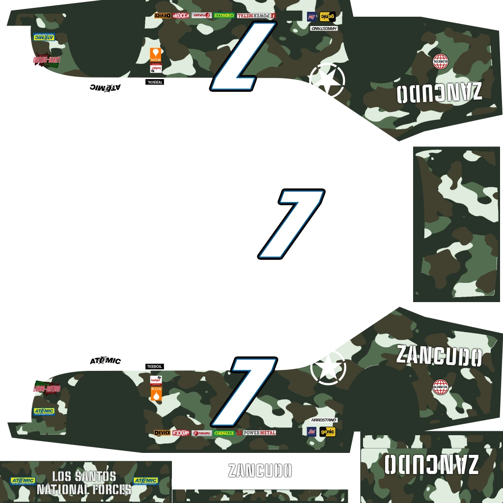 Bravado Hotring Hellfire livery 2 template
