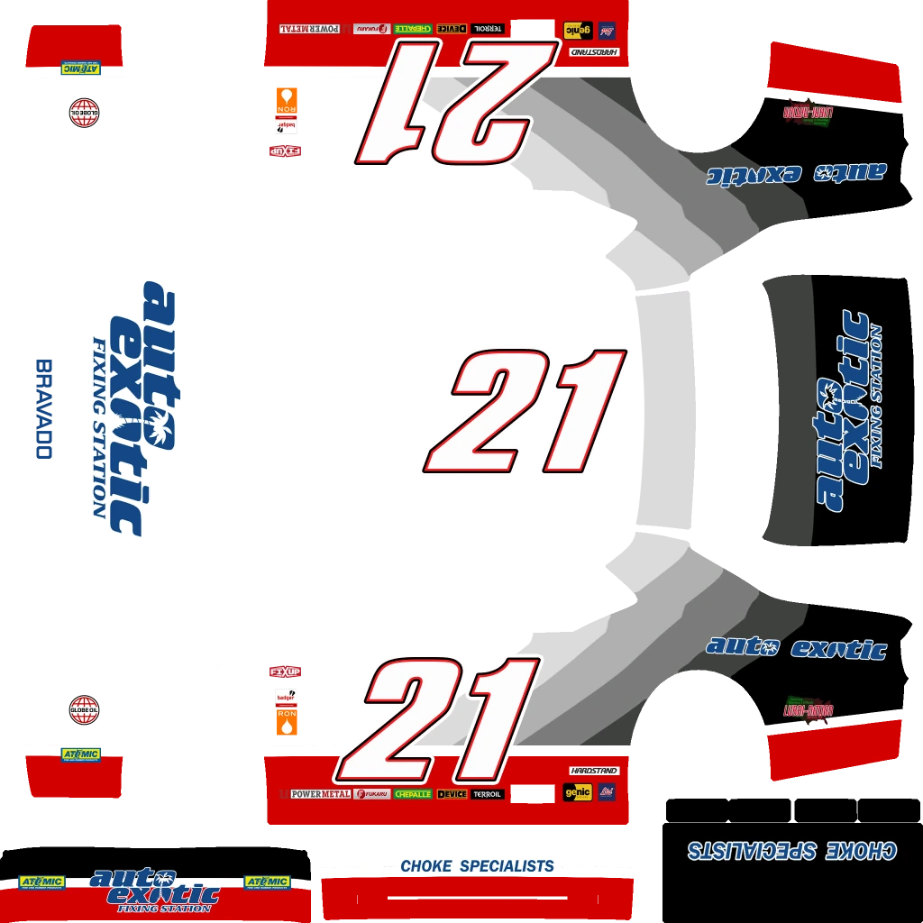 Bravado Hotring Hellfire livery 25 template