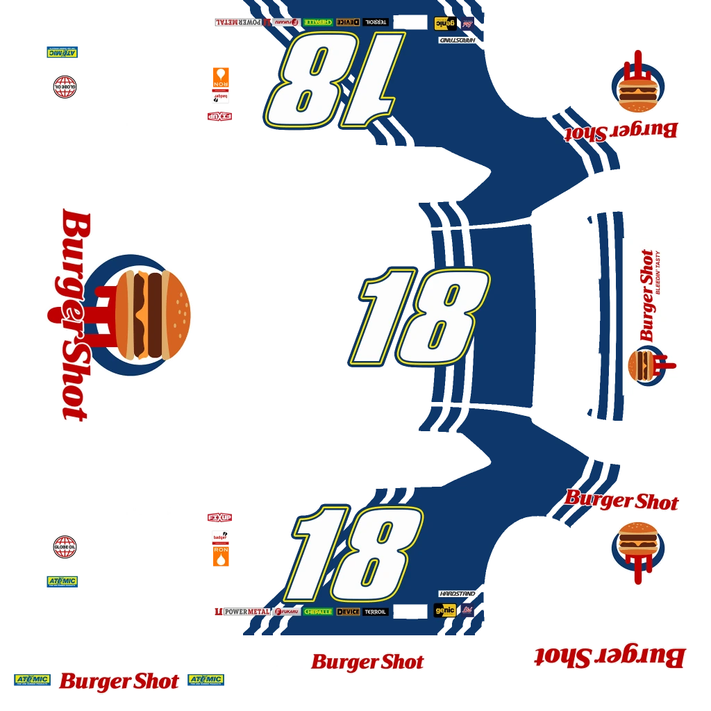 Bravado Hotring Hellfire livery 27 template