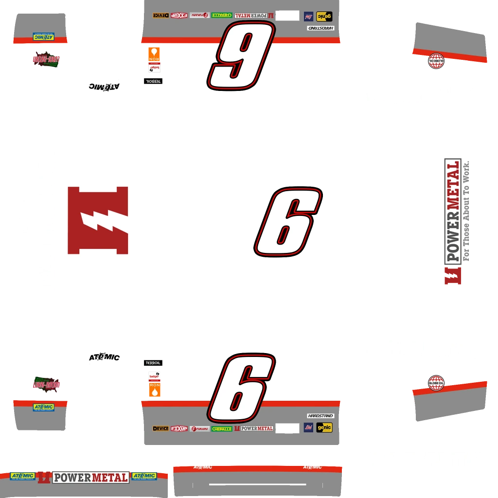 Bravado Hotring Hellfire livery 30 template