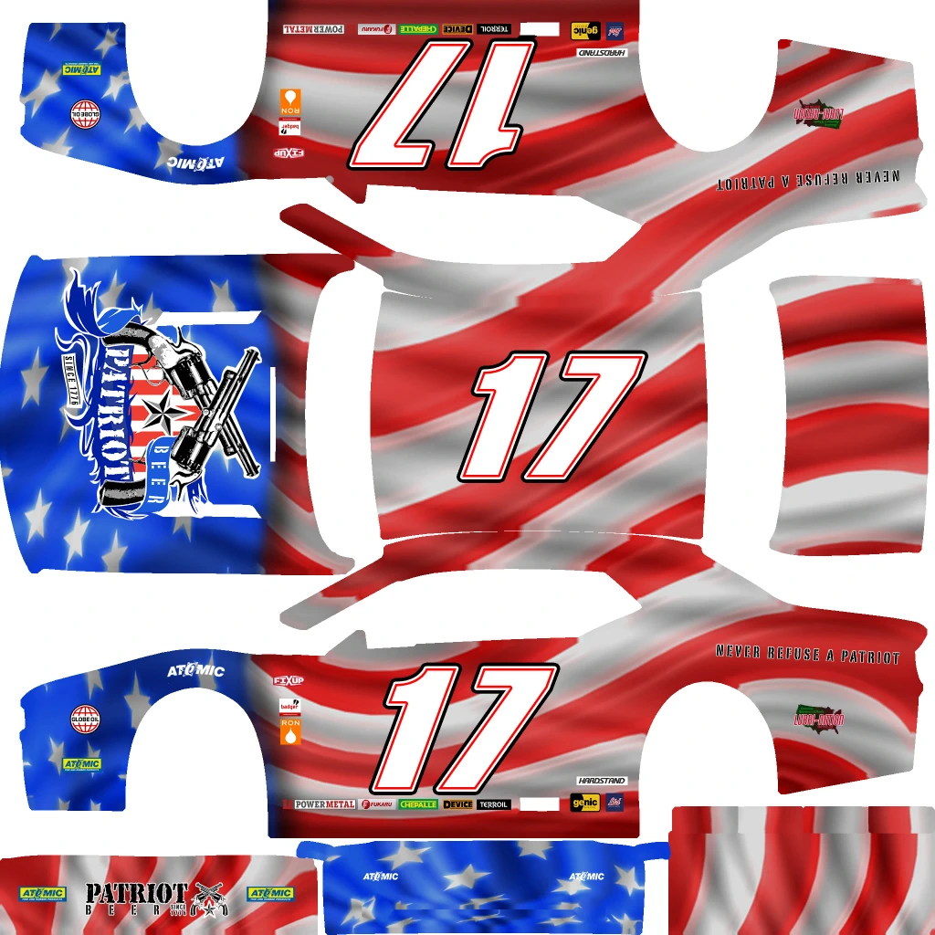 Bravado Hotring Hellfire livery 5 template