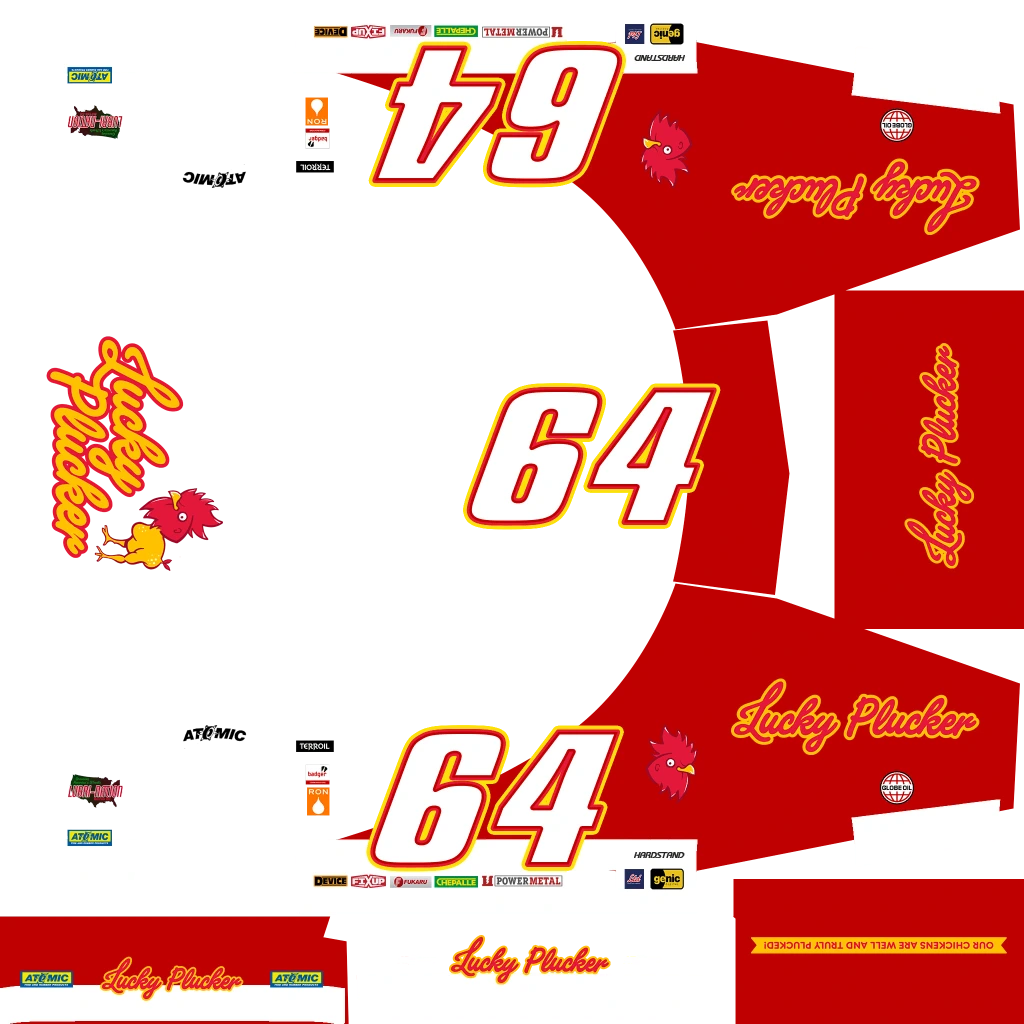 Bravado Hotring Hellfire livery 8 template