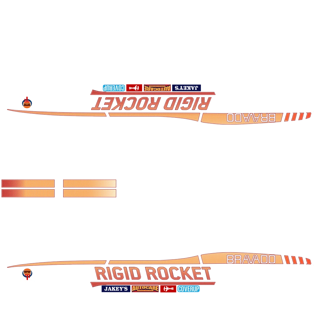 Bravado Gauntlet Classic livery 9 template
