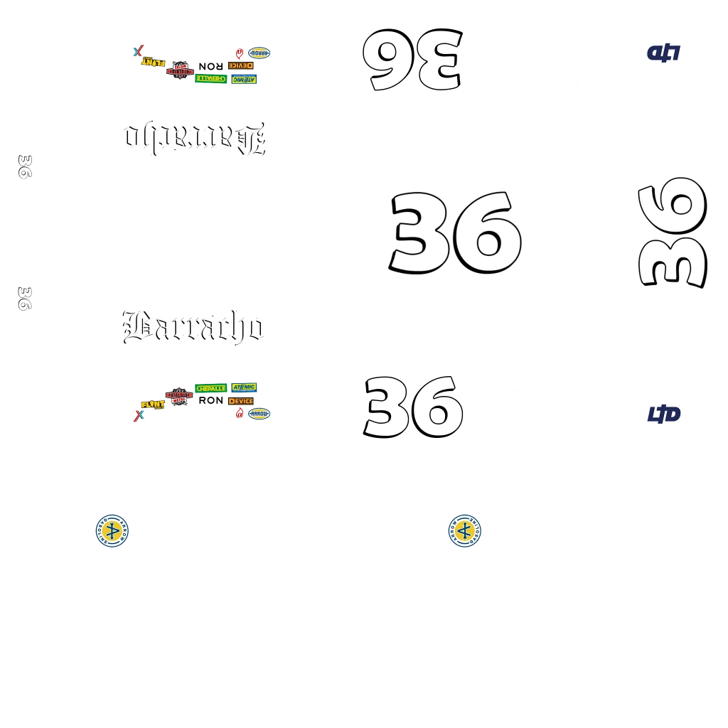 Bravado Gauntlet Classic Custom livery 5 template